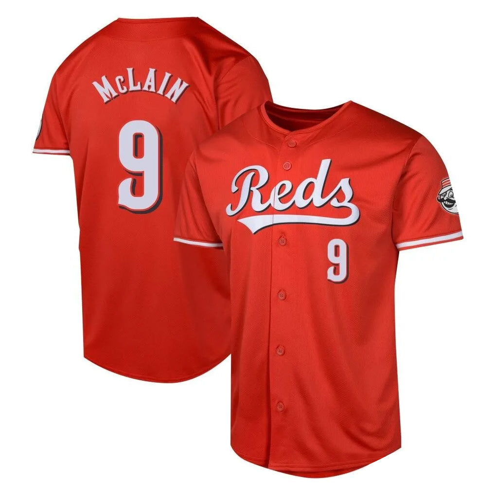 Pouc C.Reds #9 Matt McLain Player Red 2026 City Connect Limited Home Stitched Jerseys