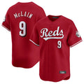 Pouc C.Reds #9 Matt McLain Player Red Home Limited Stitched Jerseys