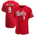 Pouc C.Reds #9 Matt McLain Player Red Limited Elite Home Stitched Jerseys