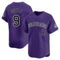 Pouc C.Rockies #9 Brenton Doyle Player Purple Limited Home Stitched Jerseys