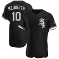 Pouc C.White Sox #10 Chase Meidroth Player Black Limited Elite Home Stitched Jerseys