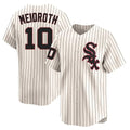 Pouc C.White Sox #10 Chase Meidroth Player Cream Cooperstown Collection Limited Home Stitched Jerseys