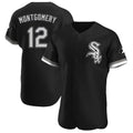 Pouc C.White Sox #12 Colson Montgomery Player Black Limited Elite Home Stitched Jerseys