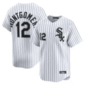 Pouc C.White Sox #12 Colson Montgomery Player White Stripe Limited Home Stitched Jerseys