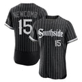 Pouc C.White Sox #15 Sean Newcomb Player Black City Connect Limited Elite Home Stitched Jerseys