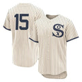 Pouc C.White Sox #15 Sean Newcomb Player Cream Field of Dreams Limited Elite Home Stitched Jerseys