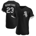 Pouc C.White Sox #23 Andrew Benintendi Player Black Limited Elite Home Stitched Jerseys