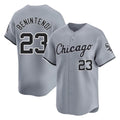 Pouc C.White Sox #23 Andrew Benintendi Player Gray Road Limited Home Stitched Jerseys