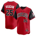 Pouc C.White Sox #25 Andrew Vaughn Player Red City Connect Limited Home Stitched Jerseys