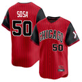 Pouc C.White Sox #50 Lenyn Sosa Player Red City Connect Limited Home Stitched Jerseys