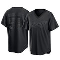 Pouc C.White Sox #58 Seranthony Dom¡§anguez Player Black T-shirt Home Game Stitched Jerseys
