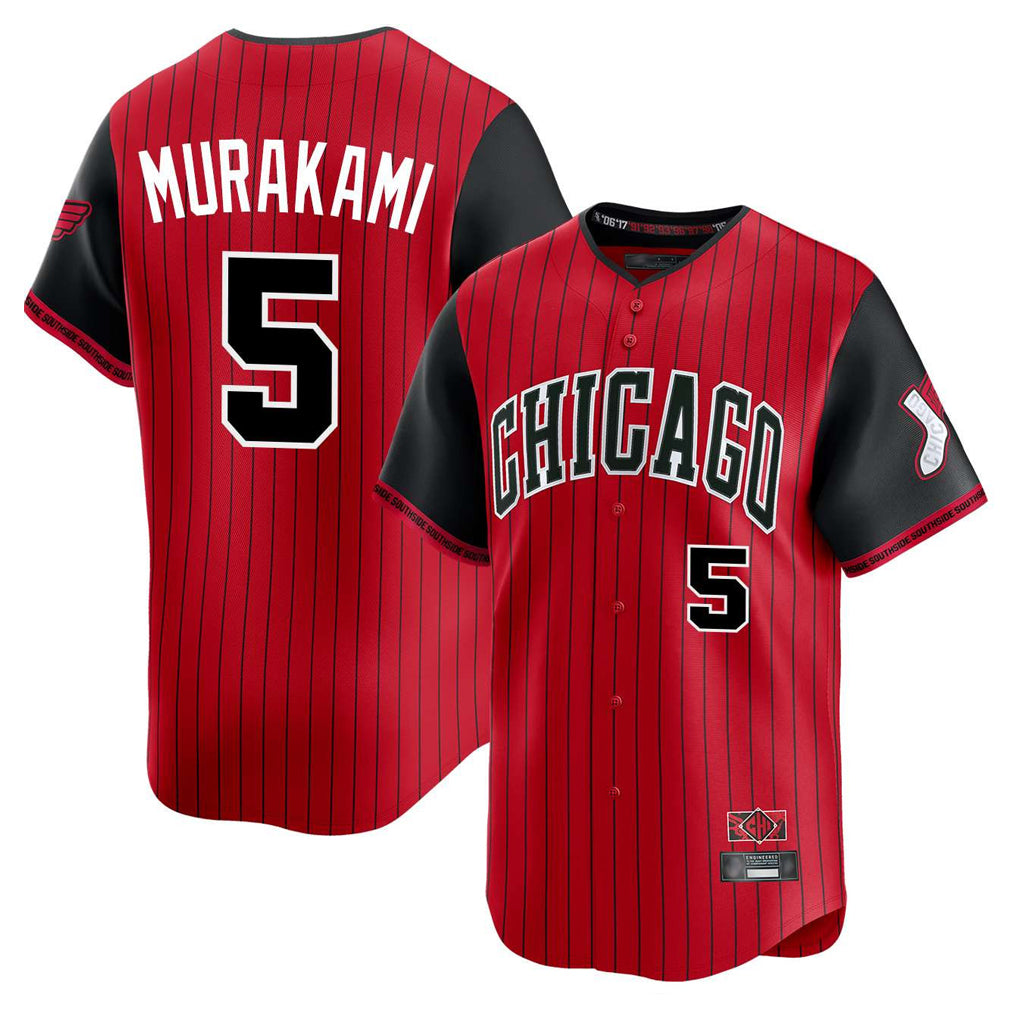 Pouc C.White Sox #5 Munetaka Murakami Player Red City Connect Limited Home Stitched Jerseys
