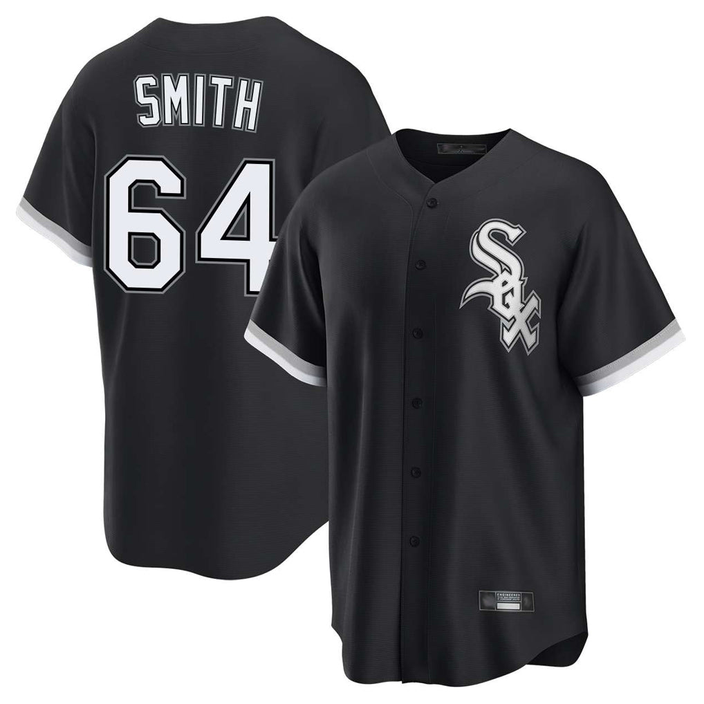 Pouc C.White Sox #64 Shane Smith Player Black City Connect Limited Home Stitched Jersey