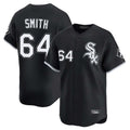 Pouc C.White Sox #64 Shane Smith Player Black Limited Home Stitched Jerseys
