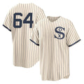 Pouc C.White Sox #64 Shane Smith Player Cream Field of Dreams Home Game Stitched Jerseys