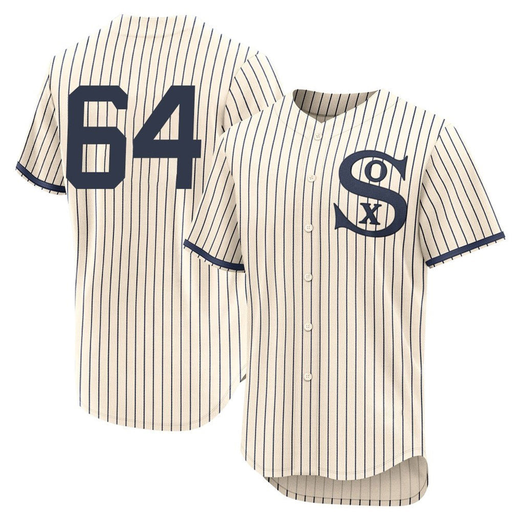 Pouc C.White Sox #64 Shane Smith Player Cream Field of Dreams Limited Elite Home Stitched Jerseys