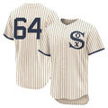 Pouc C.White Sox #64 Shane Smith Player Cream Field of Dreams Limited Elite Home Stitched Jerseys