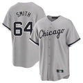 Pouc C.White Sox #64 Shane Smith Player Gray Home Game Stitched Jerseys
