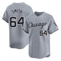 Pouc C.White Sox #64 Shane Smith Player Gray Road Limited Home Stitched Jerseys