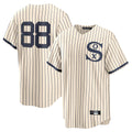 Pouc C.White Sox #88 Luis Robert Jr Player Cream Field of Dreams Home Game Stitched Jerseys