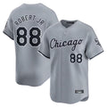 Pouc C.White Sox #88 Luis Robert Jr Player Gray Road Limited Home Stitched Jerseys