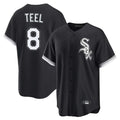 Pouc C.White Sox #8 Kyle Teel Player Black Home Game Stitched Jerseys