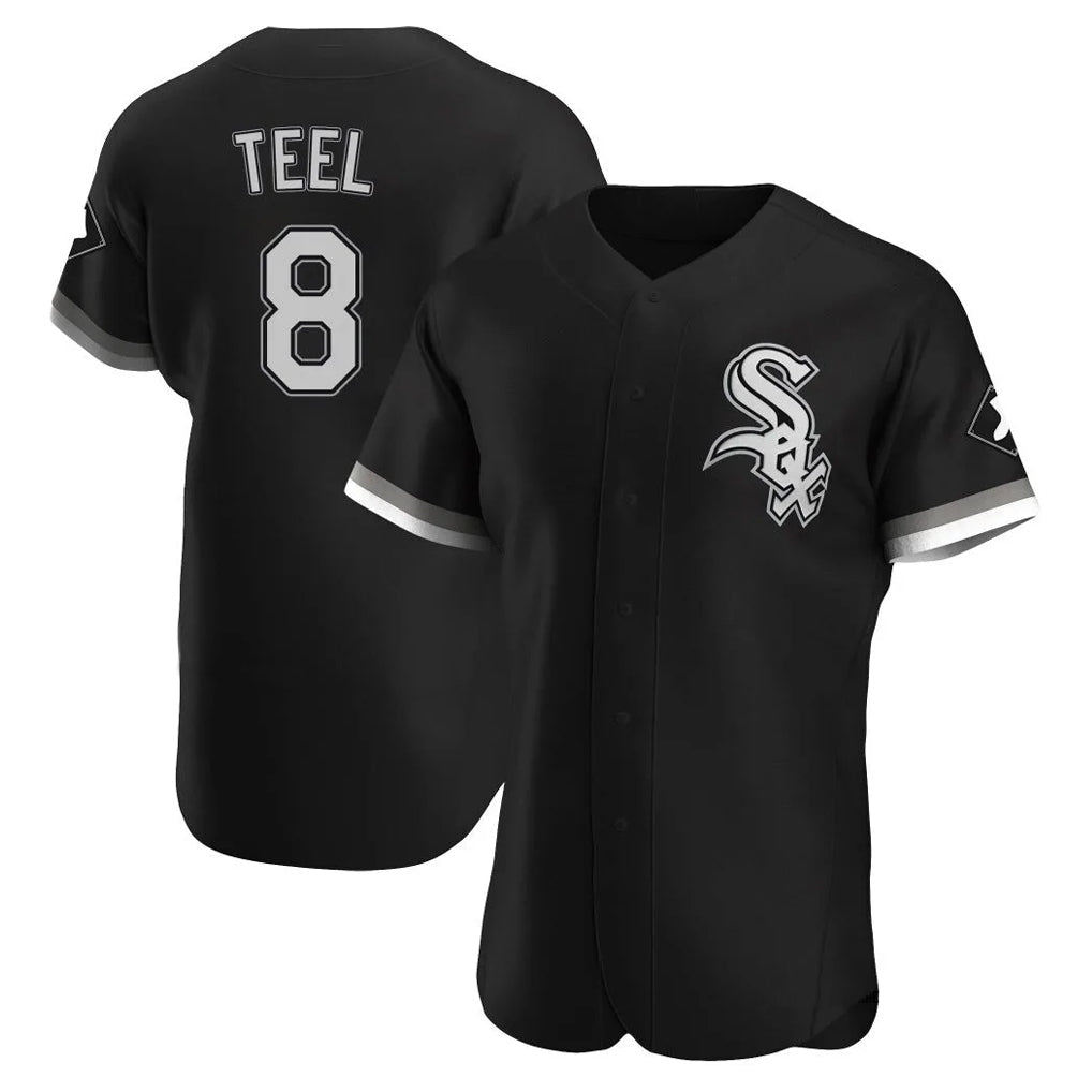Pouc C.White Sox #8 Kyle Teel Player Black Limited Elite Home Stitched Jerseys