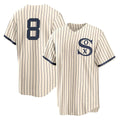 Pouc C.White Sox #8 Kyle Teel Player Cream Field of Dreams Home Game Stitched Jerseys