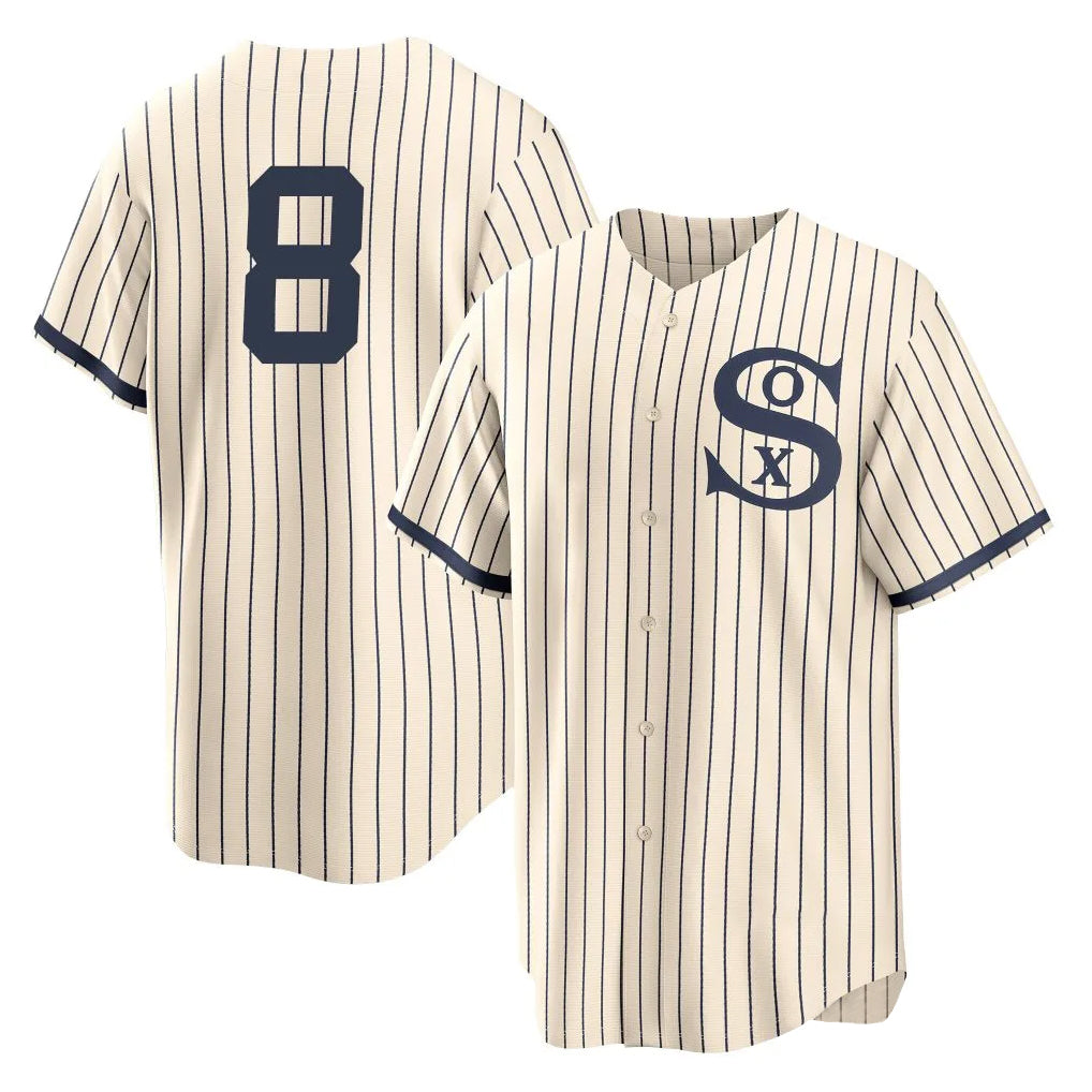 Pouc C.White Sox #8 Kyle Teel Player Cream Field of Dreams Home Game Stitched Jerseys