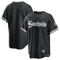Pouc C.White Sox ## White Sox Blank Player Black City Connect Home Game Stitched Jerseys