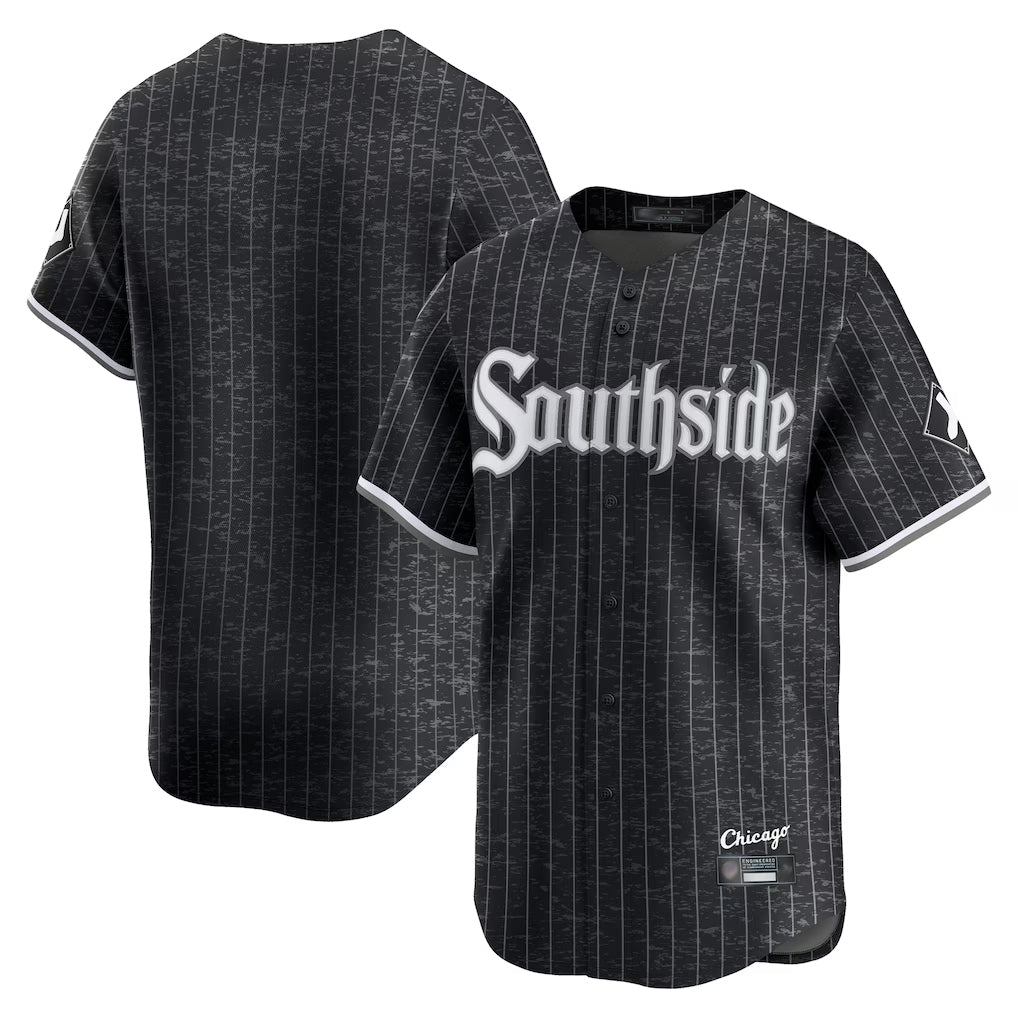 Pouc C.White Sox ## White Sox Blank Player Black City Connect Limited Home Stitched Jerseys