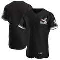 Pouc C.White Sox ## White Sox Blank Player Black Limited Elite Home Game Stitched Jerseys