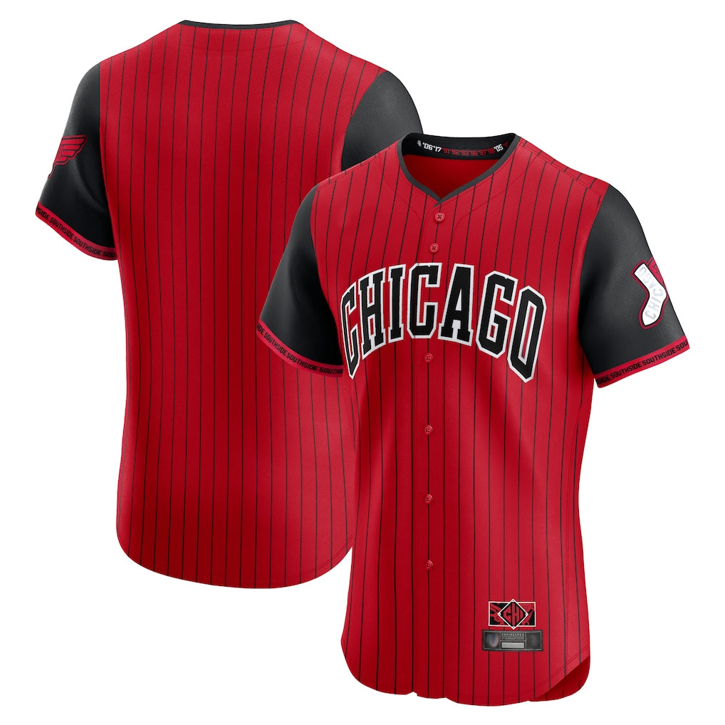 Pouc C.White Sox ## White Sox Blank Player Red City Connect Limited Elite Home Stitched Jerseys