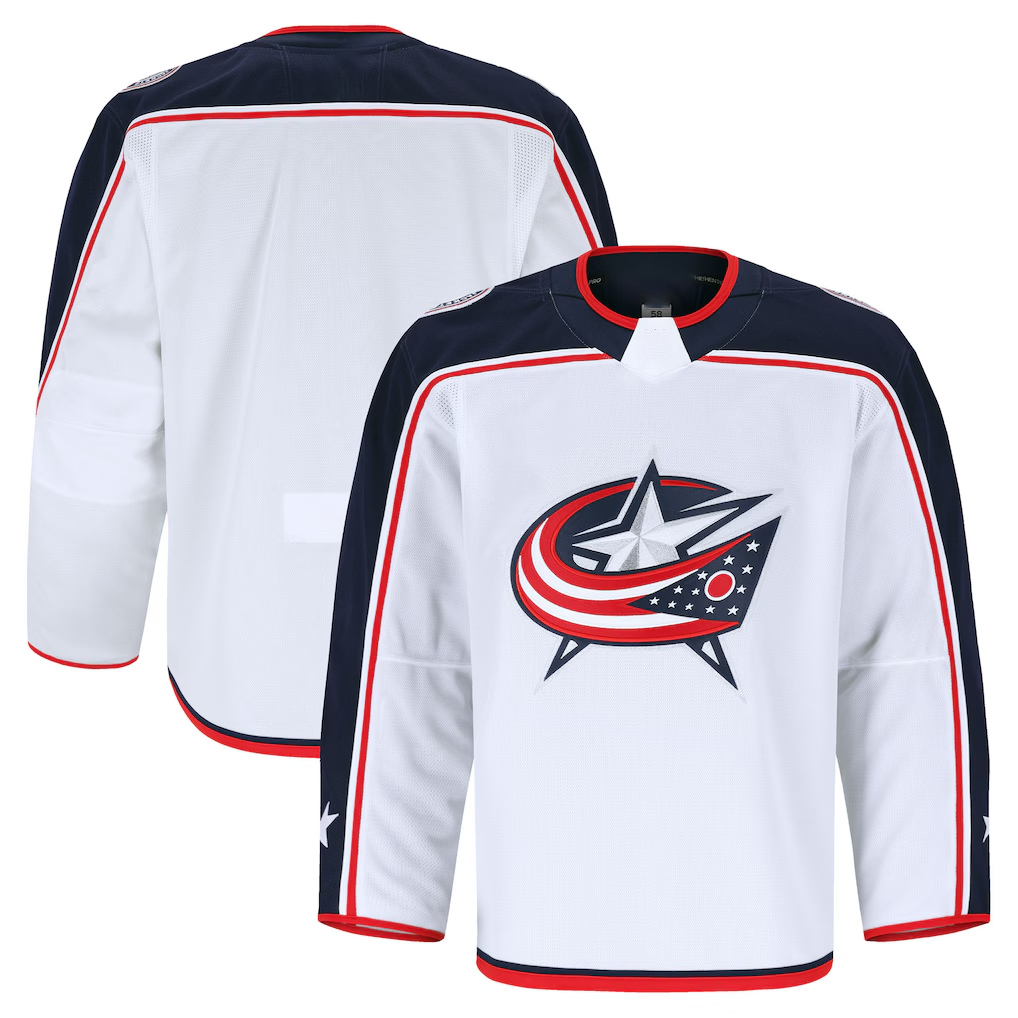 Pouc CB.Jackets White Away Authentic Pro Jersey