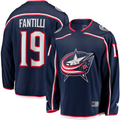 Pouc CB.Jackets #19 Adam Fantilli Navy Home Premium Jersey