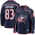 Pouc CB.Jackets #83 Conor Garland Navy Home Breakaway Jersey