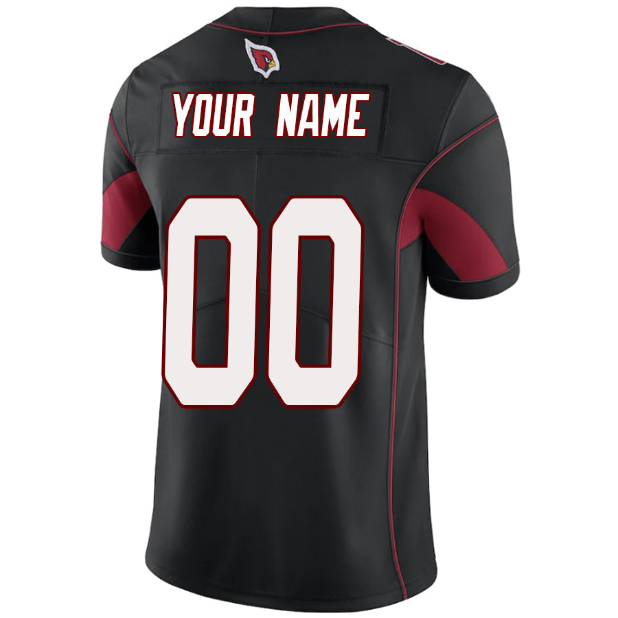 Pouc Custom A.Cardinal Black Vapor Limited Elite Stitched Jerseys