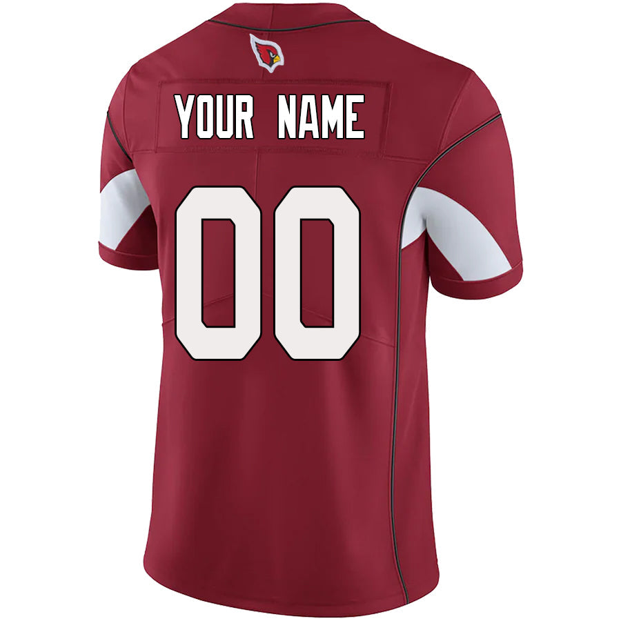 Pouc Custom A.Cardinals Cardinal Vapor Untouchable Elite Stitched Jerseys
