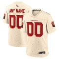 Pouc Custom A.Cardinals Cream Rivalries Collection Home Game Stitched Jerseys