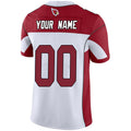 Pouc Custom A.Cardinals White-Red Vapor Untouchable Elite Stitched Jerseys