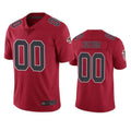 Pouc Custom A.Falcons Red Color Rush Limited Stitched Jerseys
