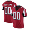 Pouc Custom A.Falcons Red Color Vapor Untouchable Limited Home Game Any Name & Numbers Stitched Jerseys
