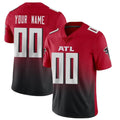 Pouc Custom A.Falcons Red Vapor Untouchable Limited Home Game Any Name & Numbers Stitched Jerseys