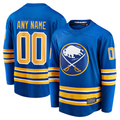 Pouc Custom B.Sabres Royal Home Breakaway Stitched Jerseys