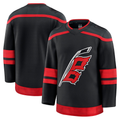 Pouc C.Hurricanes Black Home Premium Stitched Jerseys
