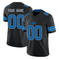 Pouc Custom D.Lions Black Alternate Vapor F.U.S.E. Limited Home Game Any Name & Numbers Stitched Jerseys