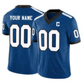 Pouc Custom IN.Colts Royal Limited Indiana Nights Alternate Vapor F.U.S.E. Home Game Any Name & Numbers Stitched Jerseys