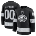 Pouc Custom LA.Kings Black Alternate Premium Jerseys