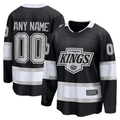 Pouc Custom LA.Kings Black Home Breakaway Jerseys