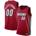 Pouc Custom M.Heat Jordan Brand Red Swingman Jerseys - Statement Edition